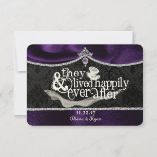 Royal Fairytale Thankyou Card Dankeskarte