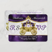 Royal Fairytale UAWG mit Song Request Einladung (Vorne/Hinten)