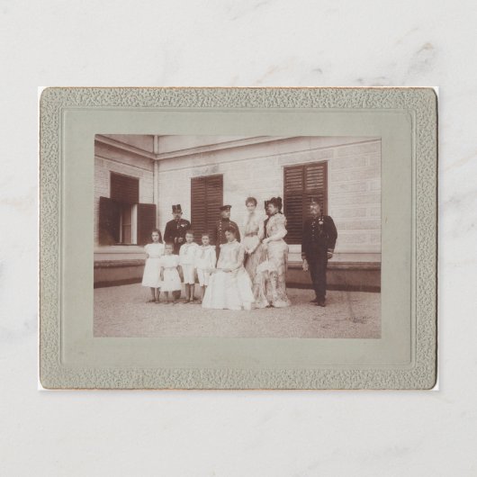 ROYAL FAMILY Austria - Habsburg #055H Postkarte (Vorderseite)