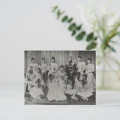 Royal Family England - Wedding Group 1893 Postkarte (Stehend Vorderseite)