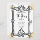 Royal Fantasy Medieval Wedding  Einladung (Vorderseite)