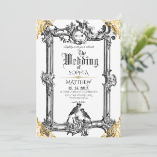 Royal Fantasy Medieval Wedding Einladung