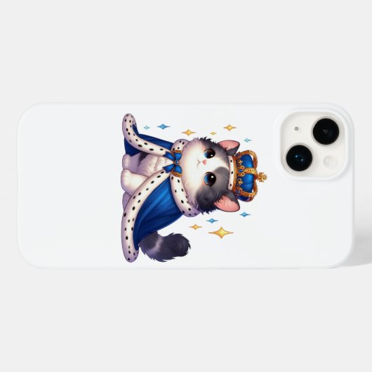 Royal Feline Majesty Case-Mate iPhone Hülle (Rückseite (Horizontal))