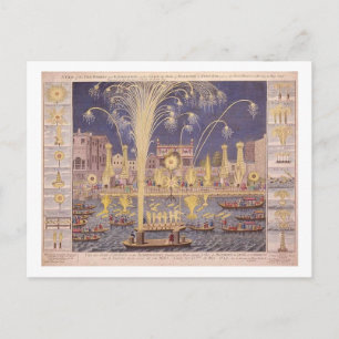 Royal Fireworks Postkarte