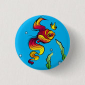 Royal Fish with a Golden Crown Button (Vorderseite)