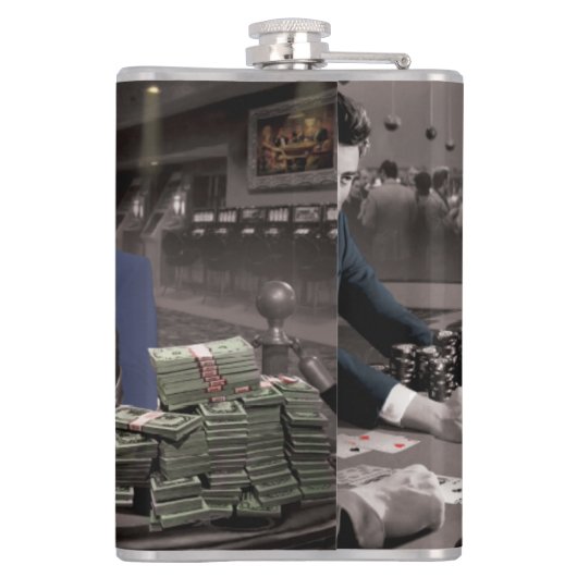 Royal Flush 2 Flachmann (Rückseite)