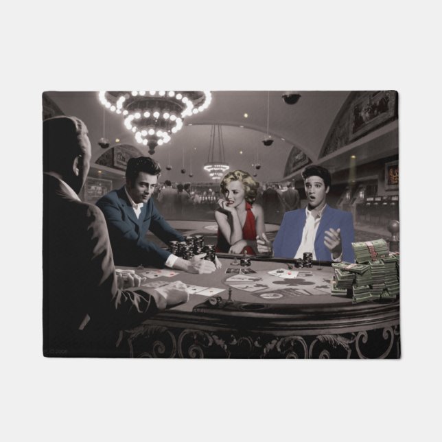 Royal Flush 2 Fußmatte (Vorderseite)