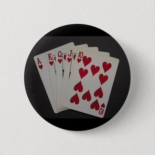 Royal Flush Button (Vorderseite)