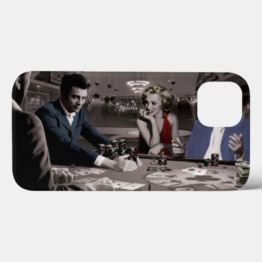 Royal Flush Case-Mate iPhone Hülle (Rückseite (Horizontal))