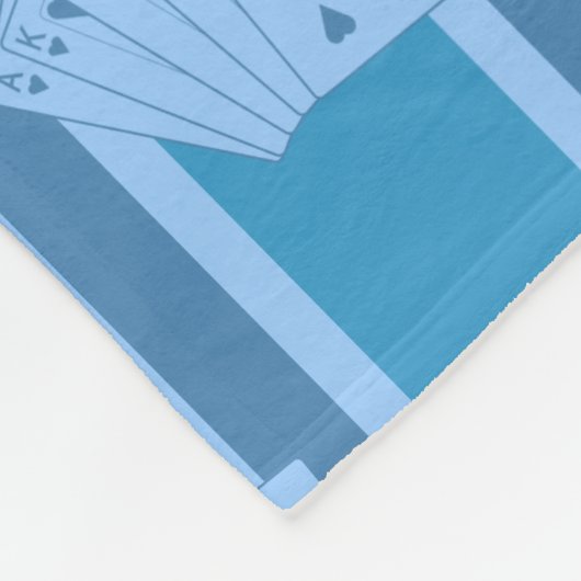Royal Flush Fleecedecke (Ecke)