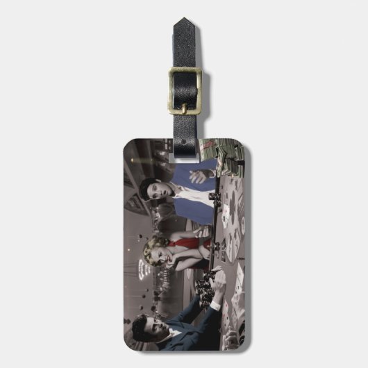 Royal Flush Gepäckanhänger (Vorderseite vertikal)