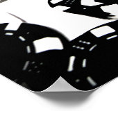 Royal Flush Leinwand Poster (Ecke)