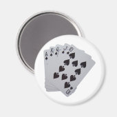 Royal Flush Magnet (Vorderseite/Rückseite)