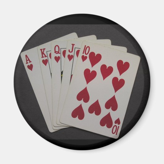 Royal Flush Magnet (Vorne)