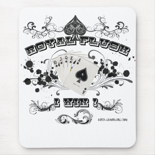 Royal Flush-Mausunterlage Mousepad (Vorne)