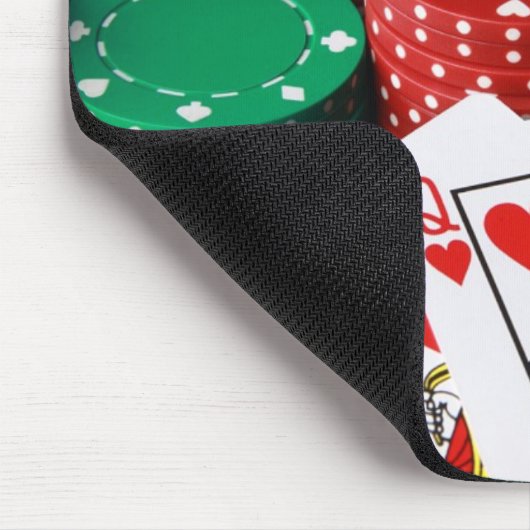 Royal Flush-Mausunterlage Mousepad (Ecke)