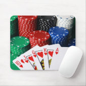 Royal Flush-Mausunterlage Mousepad (Mit Mouse)