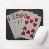 Royal Flush Mousepad (Mit Mouse)