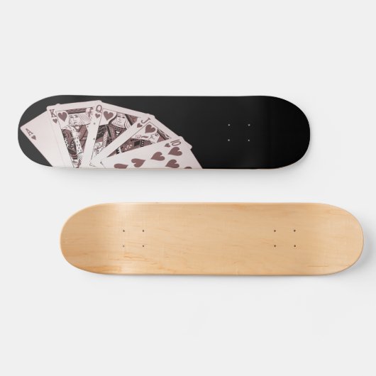 Royal Flush-Plattform Skateboard (Horizontal)