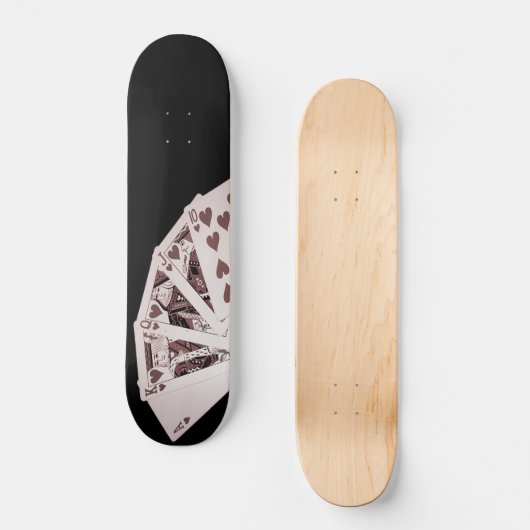 Royal Flush-Plattform Skateboard (Vorderseite)