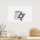 Royal Flush Poster (Küche)