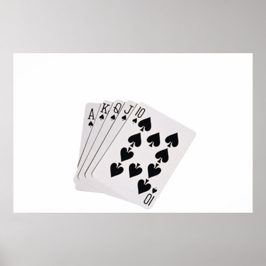 Royal Flush Poster (Vorne)