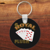 ROYAL FLUSH SCHLÜSSELANHÄNGER (Vorderseite)