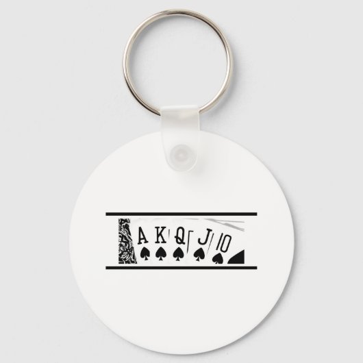 Royal Flush Schlüsselanhänger (Vorderseite)