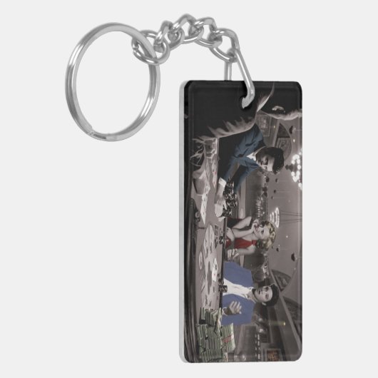 Royal Flush Schlüsselanhänger (Vorderseite links)