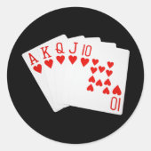 Royal Flush Stickers (Vorderseite)