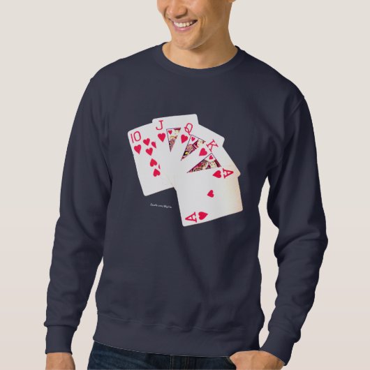 Royal Flush Sweatshirt (Vorderseite)