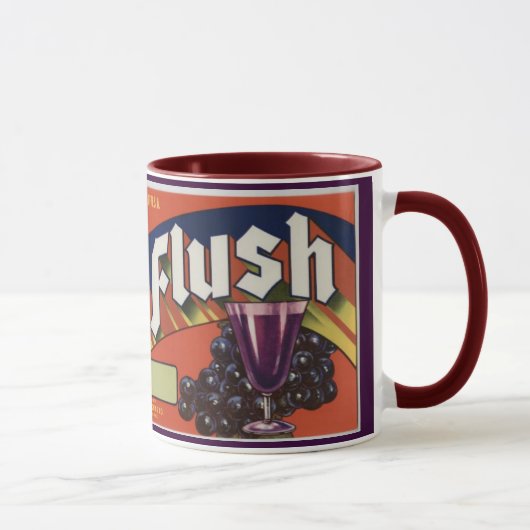 Royal Flush-Trauben Tasse (Rechts)