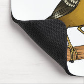 Royal Flycatcher Cartoon Illustration Mousepad (Ecke)