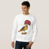Royal Flycatcher Cartoon Illustration Sweatshirt (Vorne ganz)