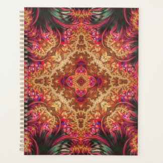 Royal Fractal | Spiral Bound Planner Planer