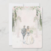 Royal Garden Save The Date Einladung (Rückseite)