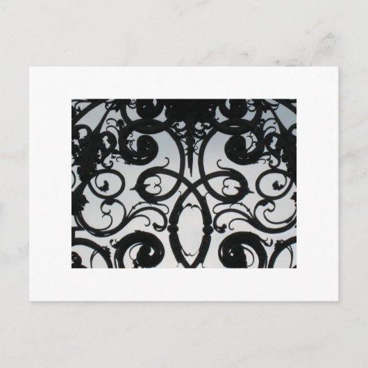 Royal Gate Wirbel gegen Blue Sky Postkarte (Vorderseite)