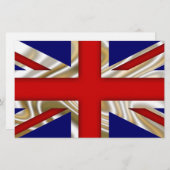 Royal Gewerkschaft Flag - Großbritannien Briefpapier (Vorne/Hinten)