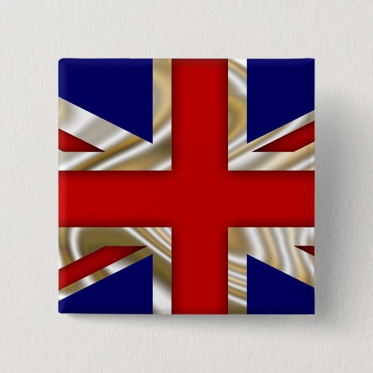 Royal Gewerkschaft Flag - Großbritannien Button (Vorderseite)