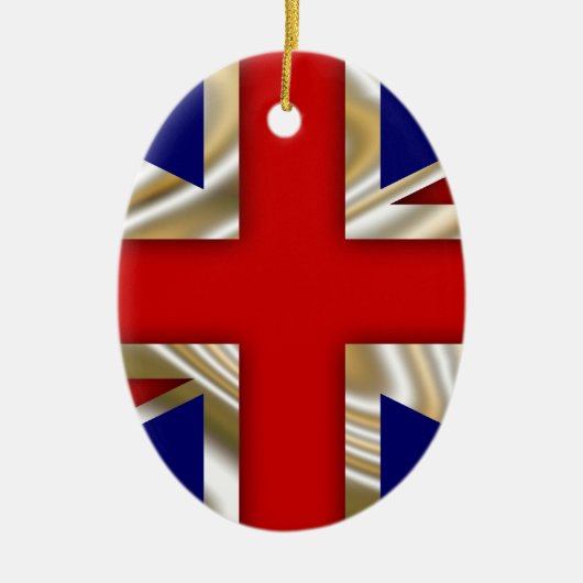 Royal Gewerkschaft Flag - Großbritannien Keramik Ornament (Vorne)