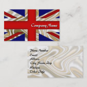 Royal Gewerkschaft Flag - Großbritannien Visitenkarte (Vorne/Hinten)