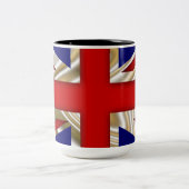 Royal Gewerkschaft Flag - Großbritannien Zweifarbige Tasse (Mittel)