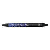 Royal Glitz Monogram Crown Custom Autograph Pen Kugelschreiber (Vorderseite)