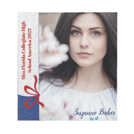 Royal Glitzer - Benutzerdefinierter Seitenaufdruck Notizblock