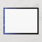 Royal Glitzer Glitz Autograph Card Promo Postkarte (Rückseite)