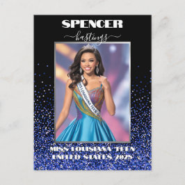 Royal Glitzer Glitz Autograph Card Promo Postkarte