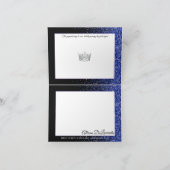 Royal Glitzer Glitz Pageant Dankeschön Karte (Innenseite)