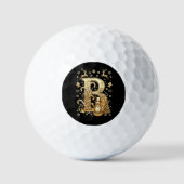 Royal Gold B Luxury Snowman Golf Balls Pack Golfball (Vorderseite)