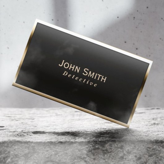 Royal Gold Border Detection Visitenkarte