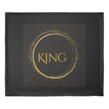 Royal Gold KING Circle Premium Black King Size Fit
